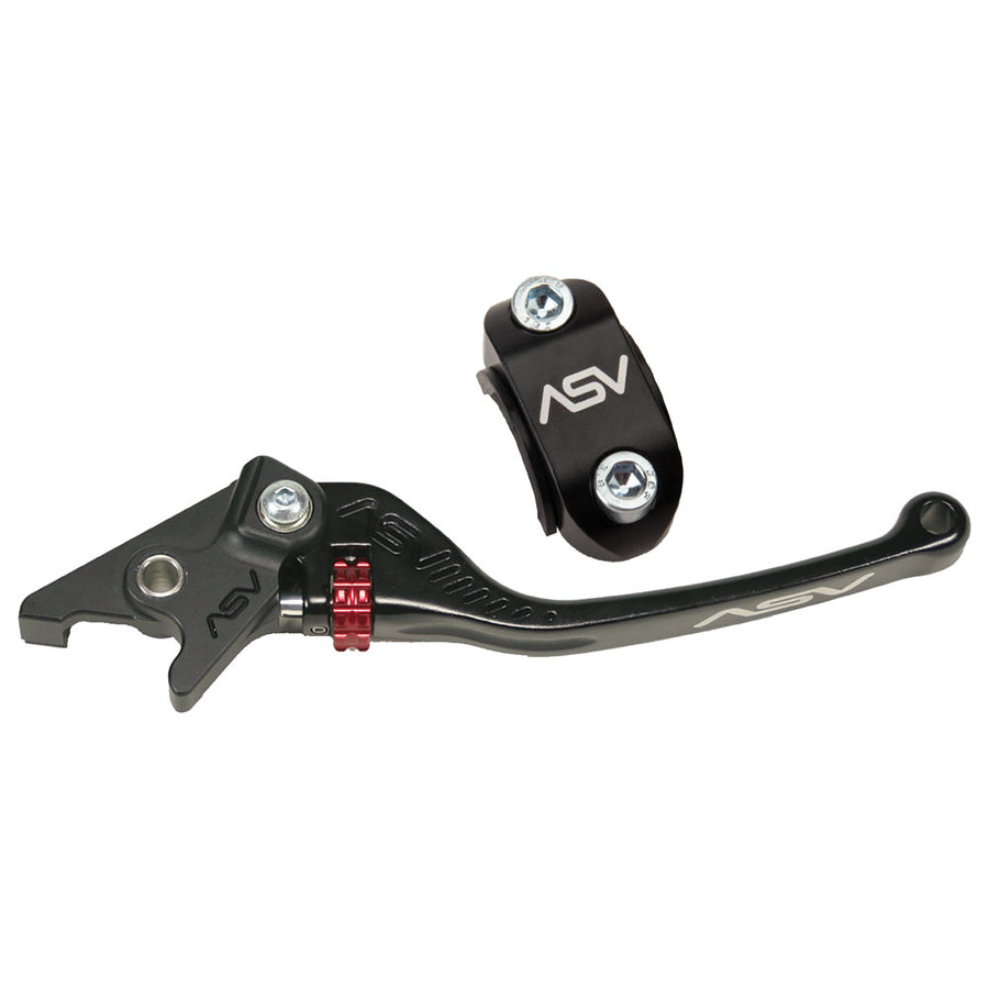 ASV F3 Sport Standard Brake Lever with Free Rotating Bar Clamp Black#mpn_2127730001